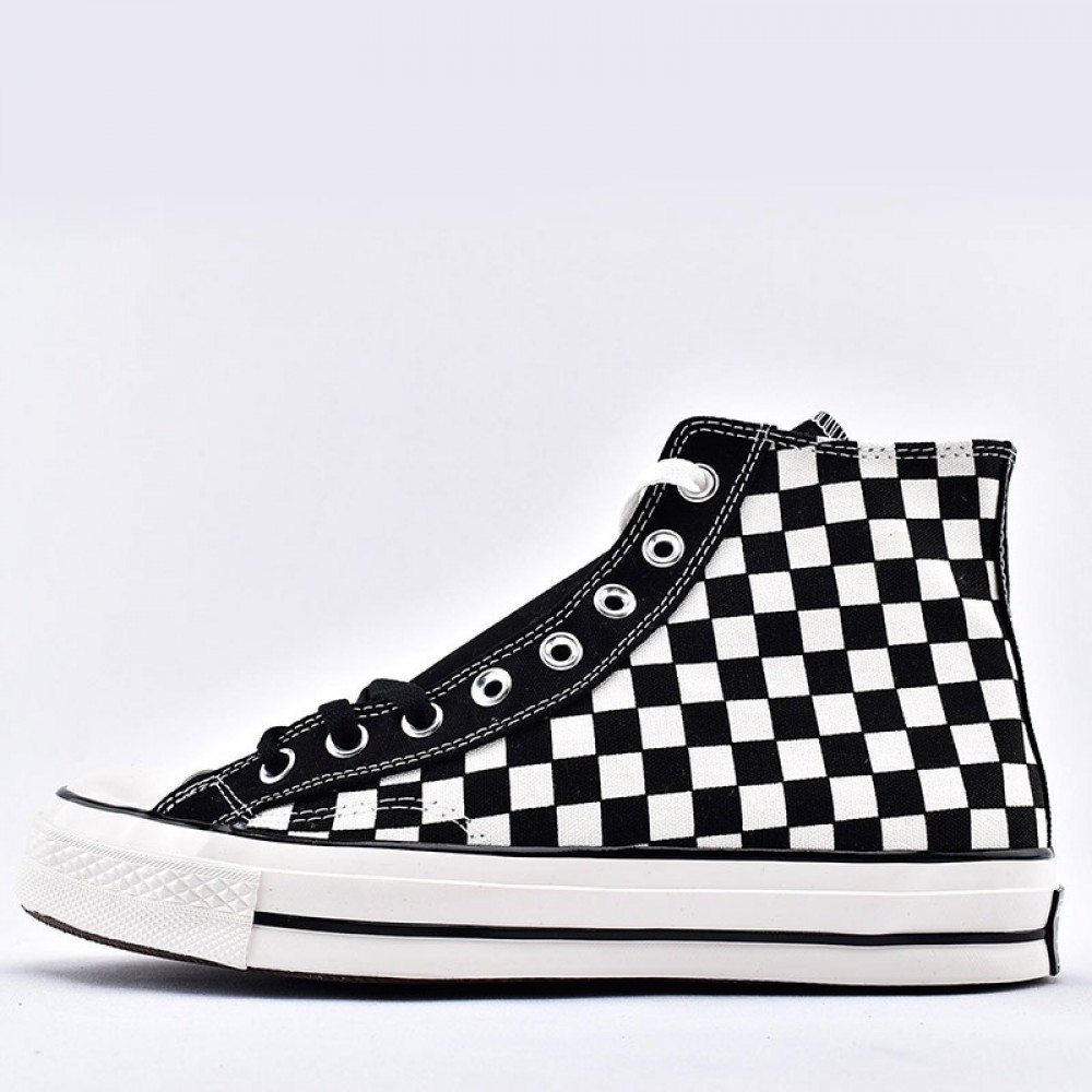 converse checkered shoes