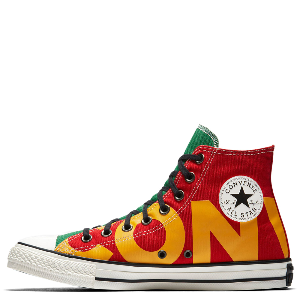 red green blue yellow converse