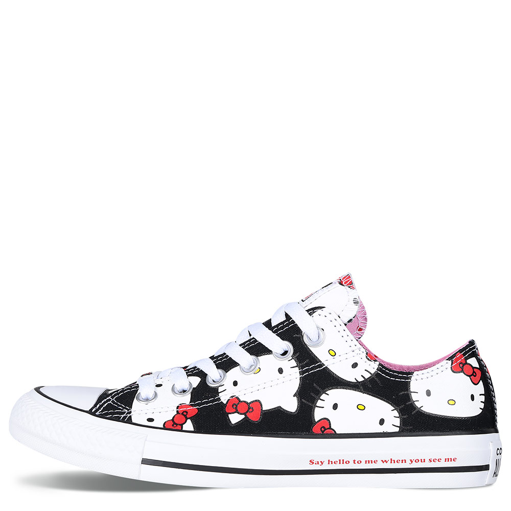 Converse Hello Kitty Black Low Tops 