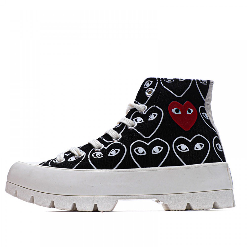 converse play comme des garcons womens