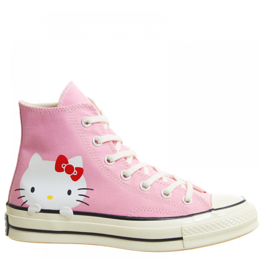 converse hello kitty pink