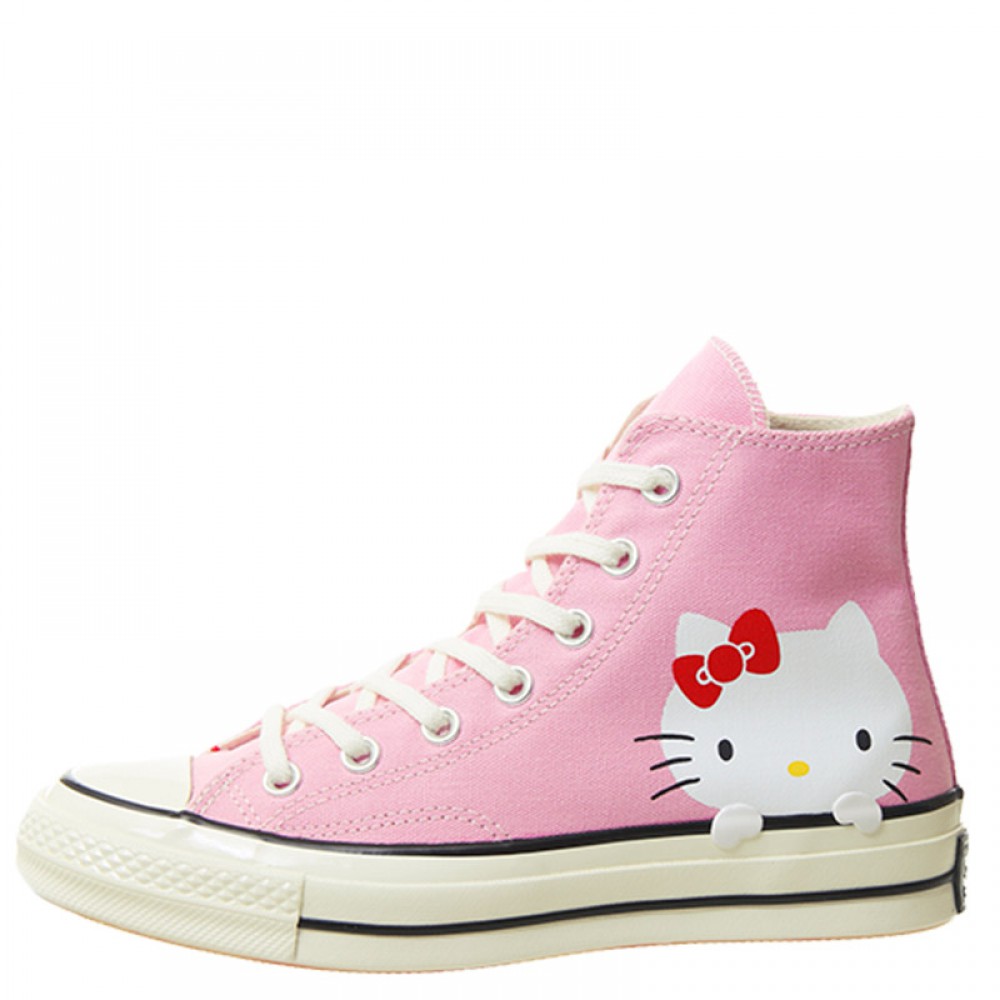 converse hello kitty pink
