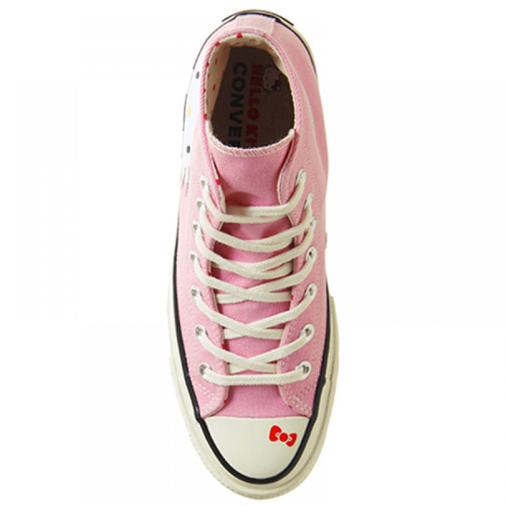 blanding forudsigelse tilstrækkelig Converse x Hello Kitty 70s Pink Womens Shoes High