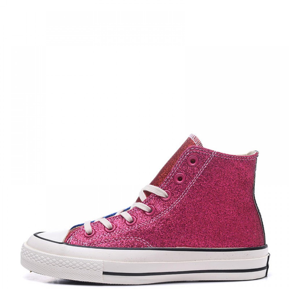 glitter pink converse